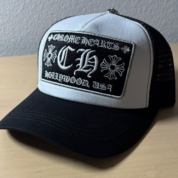 Chrome Hearts Other - Chrome Hearts Monochrome Logo Cap